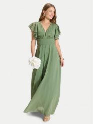 Swing Kombinezon 3AJ00400 Zielony Regular Fit. Zielone sukienki damskie Swing, bez wzorów, z syntetyku, bez ramiączek. Za 969.99 zł.