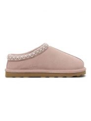 Clarks Skórzane kapcie w kolorze jasnoróżowym rozmiar: 40. Różowe kapcie damskie Clarks, ze skóry. Za 217.99 zł.