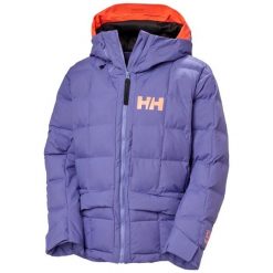 Damska kurtka narciarska Helly Hansen Emiko Ridable. Fioletowe kurtki sportowe damskie Helly Hansen, bez wzorów, bez kaptura. Za 1,761.50 zł.