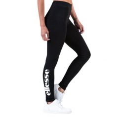 Legginsy sportowe damskie Ellesse Solos. Czarne legginsy damskie Ellesse, s, bez wzorów, z bawełny, z podwyższonym stanem, na fitness i siłownię. Za 79.34 zł.