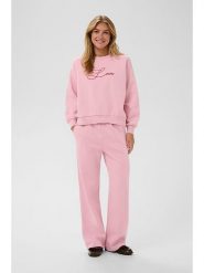 SAINT TROPEZ Bluza w kolorze jasnoróżowym rozmiar: L. Różowe bluzy damskie Saint Tropez, l, bez wzorów, z bawełny, bez kaptura. Za 130.81 zł.