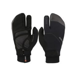 Rękawiczki rowerowe zimowe unisex KINETIXX Luzan black. Czarne rękawiczki damskie KINETIXX, bez wzorów. Za 360.00 zł.