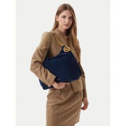 Torebka MICHAEL Michael Kors. Niebieskie torebki klasyczne damskie MICHAEL Michael Kors, bez dodatków. Za 1,639.00 zł.
