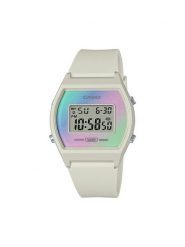 Casio Zegarek LW-205H -8AEF Biały. Białe, cyfrowe zegarki damskie Casio. Za 159.99 zł.