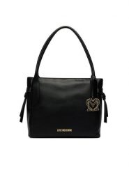 LOVE MOSCHINO Torebka JC4056PP1PLL0000 Czarny. Czarne torebki klasyczne damskie Love Moschino, ze skóry, bez dodatków. Za 1,059.00 zł.