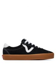 Vans Tenisówki Sport Low VN000CQRB9M1 Czarny. Czarne trampki damskie Vans, bez wzorów, ze skóry, bez zapięcia. Za 239.99 zł.