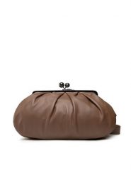 Weekend Max Mara Torebka Provino 55161812600 Brązowy. Brązowe torebki klasyczne damskie Weekend Max Mara, bez wzorów, ze skóry, bez dodatków. Za 1,889.00 zł.