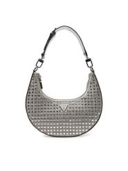 Guess Torebka HWIY92 05010 Srebrny. Szare torebki klasyczne damskie Guess, z materiału, bez dodatków. Za 399.99 zł.