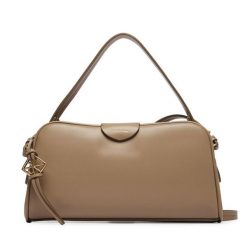 Torebka Calvin Klein. Brązowe torebki klasyczne damskie Calvin Klein, bez dodatków. Za 489.99 zł.