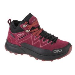 Buty trekkingowe damskie, CMP Kaleepso Mid Hiking. Czerwone obuwie trekkingowe damskie CMP, z materiału, bez zapięcia. Za 446.80 zł.