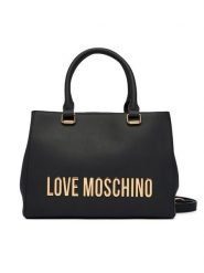 LOVE MOSCHINO Torebka JC4022PP1OKD0000 Czarny. Czarne torebki klasyczne damskie Love Moschino, ze skóry, bez dodatków. Za 1,029.00 zł.