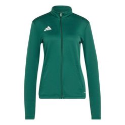 Bluza damska adidas Entrada Track. Białe bluzy damskie Adidas, bez wzorów, bez kaptura. Za 121.99 zł.