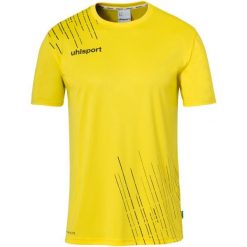 Zestaw koszulka i spodenki Uhlsport Score 26. Czarne koszulki damskie Uhlsport, xl, bez wzorów, z dresówki, bez kołnierzyka, bez ramiączek. Za 194.00 zł.