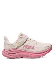 Hoka Buty do biegania Clifton 10 1168873 Różowy. Czerwone buty sportowe dziewczęce HOKA, z materiału, bez zapięcia. Za 449.99 zł.