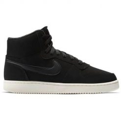 Buty do chodzenia damskie Nike Wmns Ebernon Mid Se. Czarne obuwie sportowe casual damskie Nike, do koszykówki. Za 320.30 zł.