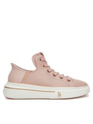 Skechers Sneakersy Snoop One-Og Leather 186001/BLSH Różowy. Czerwone obuwie sportowe damskie Skechers, ze skóry, bez zapięcia. Za 339.99 zł.
