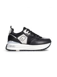 Liu Jo Skórzane sneakersy w kolorze czarnym rozmiar: 38. Czarne obuwie sportowe damskie Liu Jo, z materiału, bez zapięcia. Za 442.95 zł.