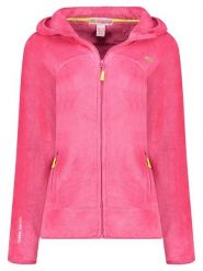 ANAPURNA Kurtka polarowa "Uternel" w kolorze różowym rozmiar: XL. Różowe kurtki damskie ANAPURNA, xl, z aplikacjami, z polaru, bez kaptura. Za 82.99 zł.