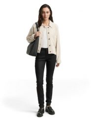 Tom Tailor Dżinsy - Skinny fit - w kolorze czarnym rozmiar: W28/L32. Czarne jeansy damskie Tom Tailor, z podwyższonym stanem. Za 91.99 zł.