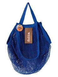 Folia PAPER Shopper bag w kolorze niebieskim - 44 x 44 x 0,50 cm rozmiar: onesize. Niebieskie shopper bag folia PAPER, bez wzorów, z materiału, na ramię, bez dodatków. Za 42.95 zł.