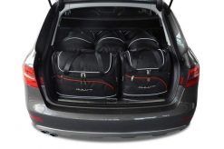 Torby Do Bagażnika Audi A4 Avant 2008-2015 5Szt Kjust. Czarne torby podróżne KJUST, bez wzorów, z kauczuku. Za 1,523.00 zł.