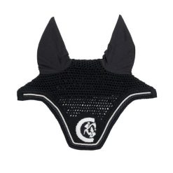 Czapka z muchą dla koni Kentucky Wellington 3D Logo. Czarne czapki damskie KENTUCKY HORSEWEAR, bez wzorów. Za 383.50 zł.