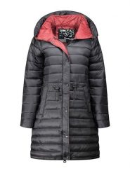 Canadian Peak Płaszcz pikowany "Batigeak" w kolorze czarnym rozmiar: XL. Czarne płaszcze damskie Canadian Peak, xl, bez wzorów, bez kaptura. Za 305.45 zł.