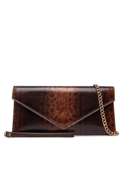 Aldo Torebka Mallasve 14143589 Brązowy. Brązowe torebki wieczorowe damskie ALDO, bez wzorów, ze skóry, bez dodatków. Za 99.99 zł.