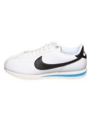 Nike Sportswear Skórzane sneakersy "Cortez" w kolorze biało-czarnym rozmiar: 42. Białe obuwie sportowe damskie Nike Sportswear, bez zapięcia. Za 241.56 zł.