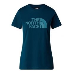 The North Face Koszulka S/S Easy Nf0A8A6D4Oj. Niebieskie koszulki damskie The North Face, s, bez wzorów, bez kołnierzyka, bez ramiączek. Za 134.99 zł.