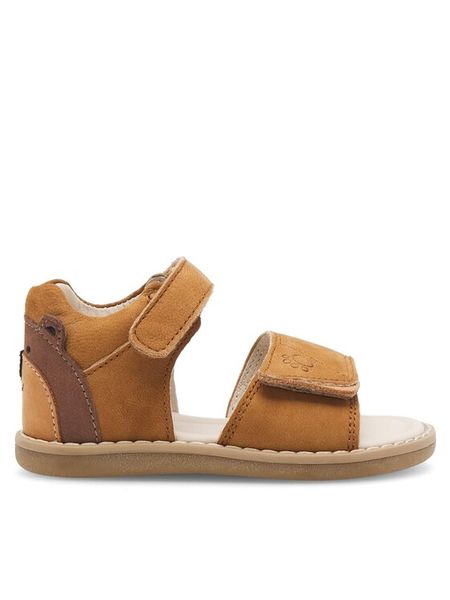 Lasocki Kids Sandały Bob CI12-BOB-01A(II)CH Brązowy. Brązowe sandały chłopięce Lasocki Kids, z nubiku, bez zapięcia. Za 119.99 zł.