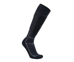 Skarpety merino Discover Snow Sport Thermowave. Czarne skarpetki damskie THERMOWAVE, bez wzorów, z dzianiny. Za 166.95 zł.