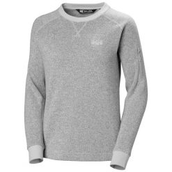Bluza damska Helly Hansen Varde. Szare bluzy damskie Helly Hansen, na jesień, m, bez wzorów, z dzianiny, bez kaptura. Za 463.00 zł.