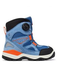ECCO Śniegowce Snow Mountain 71034261949 Niebieski. Niebieskie buty zimowe chłopięce ECCO, z nubiku, bez zapięcia. Za 529.99 zł.