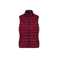 Damska lekka kurtka puchowa bez rękawów Kariban. Brązowe kurtki damskie KARIBAN, bez wzorów, z puchu, bez kaptura. Za 223.00 zł.