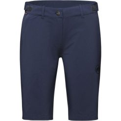 Spodenki trekkingowe damskie Mammut Runbold. Niebieskie spodenki sportowe damskie Mammut, na lato, xs, bez wzorów, z materiału, trekkingowe. Za 369.40 zł.