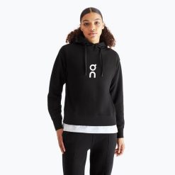 Bluza damska On Club Hoodie. Czarne bluzy damskie On, bez wzorów, bez kaptura. Za 569.99 zł.