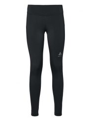 Odlo Legginsy "Essential Warm" w kolorze czarnym do biegania rozmiar: XS. Czarne legginsy damskie ODLO, xs, bez wzorów, z materiału. Za 109.78 zł.