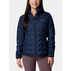 Kurtka Damska Columbia Delta Ridge II. Niebieskie kurtki sportowe damskie Columbia, na jesień, s, bez wzorów, z puchu, bez kaptura. Za 749.00 zł.