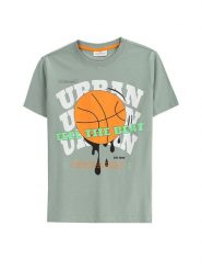 Coccodrillo T-Shirt WC5143216VBB Zielony Regular Fit. Zielone t-shirty i koszulki chłopięce COCCODRILLO, bez wzorów, z bawełny, bez kołnierzyka, bez ramiączek. Za 39.99 zł.