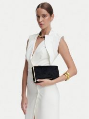 Elisabetta Franchi Torebka BS-11A-67E2-V340 Czarny. Czarne torebki wieczorowe damskie Elisabetta Franchi, bez wzorów, ze skóry, bez dodatków. Za 1,459.00 zł.