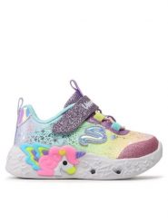 Skechers Sneakersy Twilight Dream 302681N/PRMT Kolorowy. Buty sportowe dziewczęce Skechers, bez wzorów, z materiału, bez zapięcia. Za 149.99 zł.