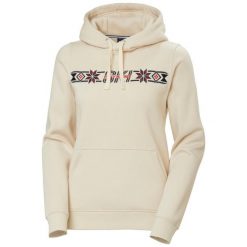 Bluza damska z kapturem Helly Hansen Elevate. Białe bluzy damskie Helly Hansen, bez wzorów, z bawełny, z kapturem. Za 463.75 zł.