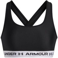 Biustonosz damski Under Armour Crossback Mid Biustonosz Czarny Czarny. Czarne obuwie sportowe damskie Under Armour, bez zapięcia, na fitness i siłownię. Za 231.99 zł.