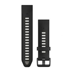 Pasek do zegarka Garmin QuickFit® 20. Czarne zegarki damskie GARMIN, metalowe. Za 244.50 zł.