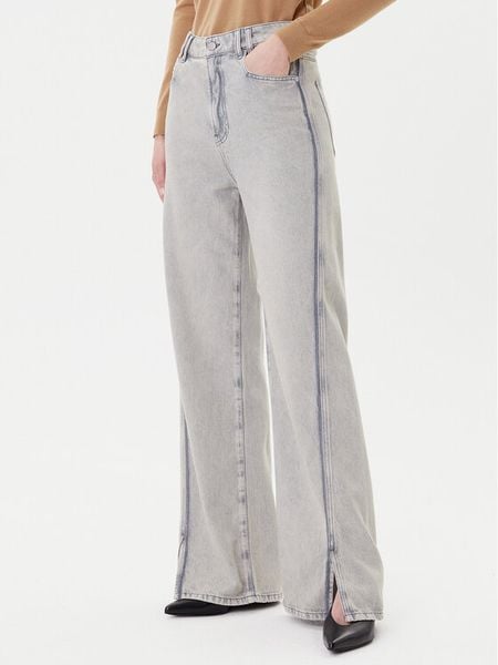 BOSS Jeansy C_Marlene Hr Split 50542436 Szary Relaxed Fit. Szare jeansy damskie Boss. Za 539.99 zł.