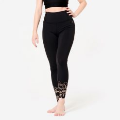 Legginsy do tańca nowoczesnego damskie Starever wysoki stan. Białe legginsy damskie STAREVER, s, bez wzorów, z elastanu. W wyprzedaży za 59.99 zł.