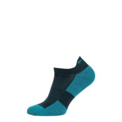 Skarpety Trekkingowe Na Giean Light Weight No Show Running Blue. Niebieskie skarpetki damskie NA GIEAN, bez wzorów, z wełny. Za 48.99 zł.