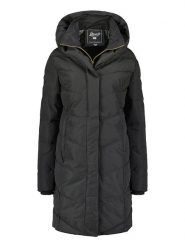 Geographical Norway Płaszcz pikowany "Djamila" w kolorze czarnym rozmiar: XL. Czarne płaszcze damskie Geographical Norway, xl, bez wzorów, bez kaptura. Za 404.10 zł.