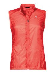 Schöffel Kamizelka kolarska "Gaiole" w kolorze czerwonym rozmiar: 42. Czerwone kamizelki damskie Schöffel, bez wzorów, bez kaptura. Za 173.99 zł.